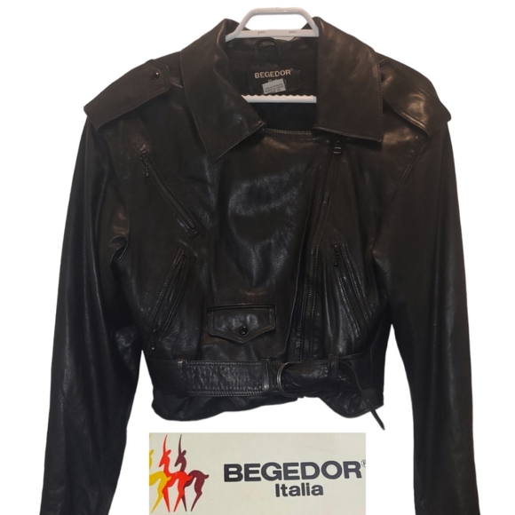 Gorgeous Begedor Italia Women's Leather Jacket - Picture 6 of 15